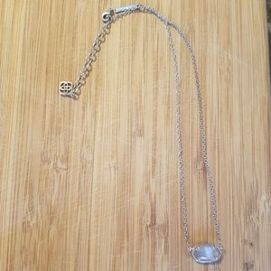 Light Slate Kendra Scott Elisa Necklace